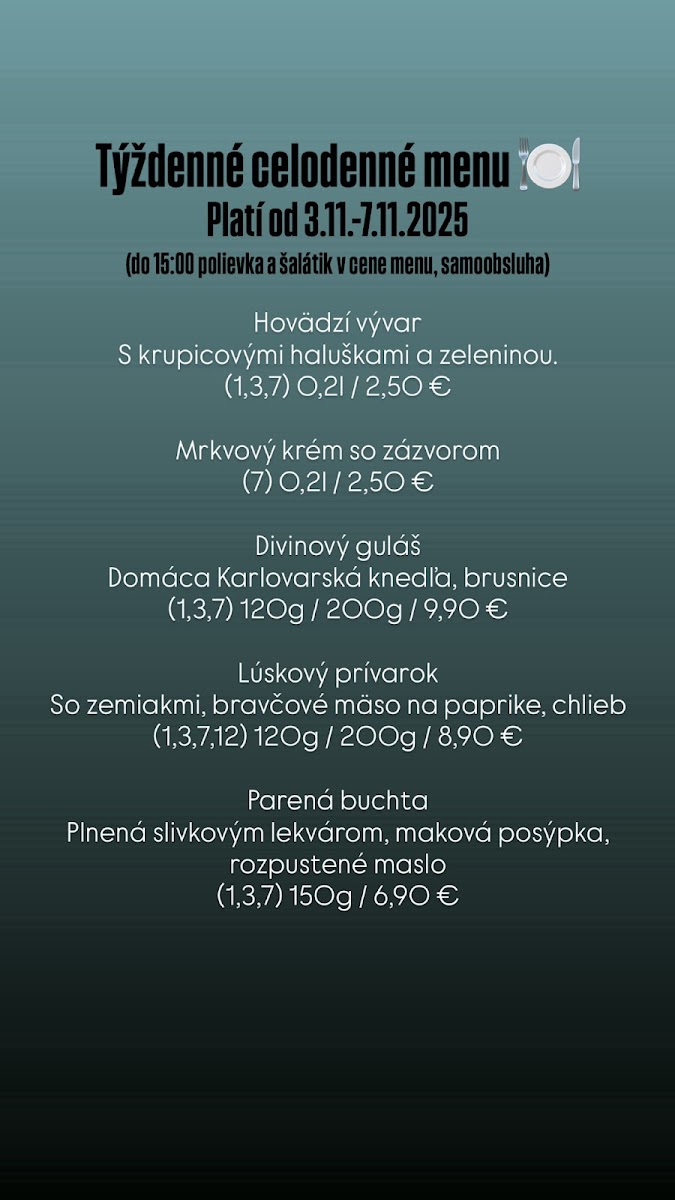 Menu U Zlatého Vodníka-1